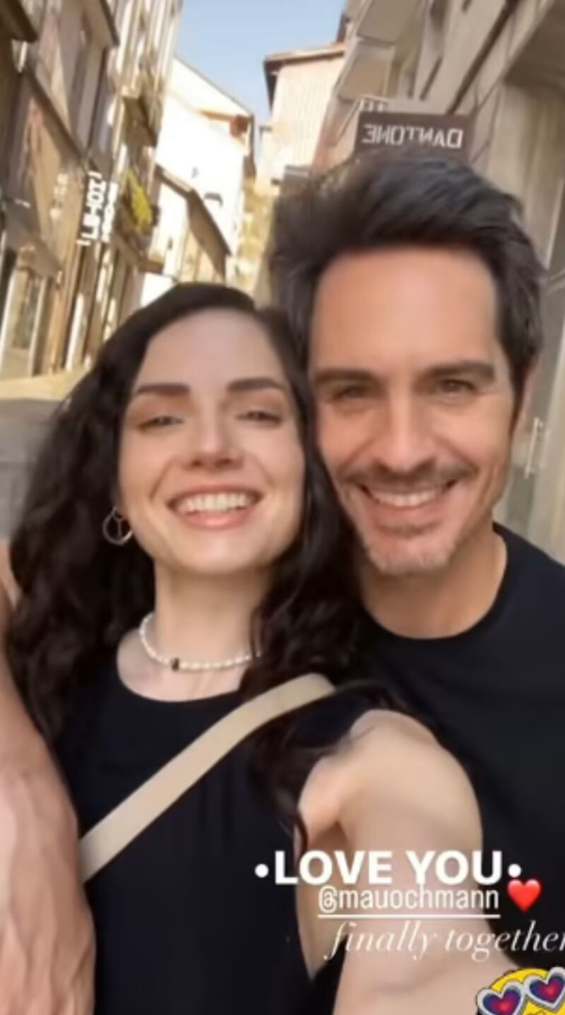 Paulina Burrola y Mauricio Ochmann presumieron su amor