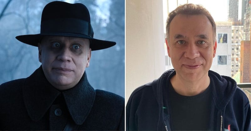 Fred Armisen es el tío Fester en 'Wednesday'