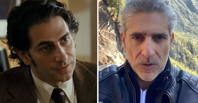 Michael Imperioli en 'Desde mi cielo' y en la actualidad