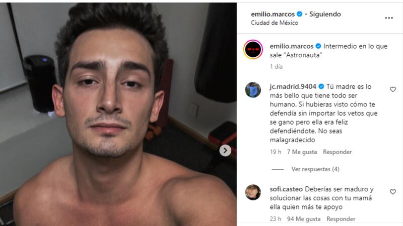 Niurka dijo en Instagram que debía ponerle límites al menor de sus hijos por su carácter.