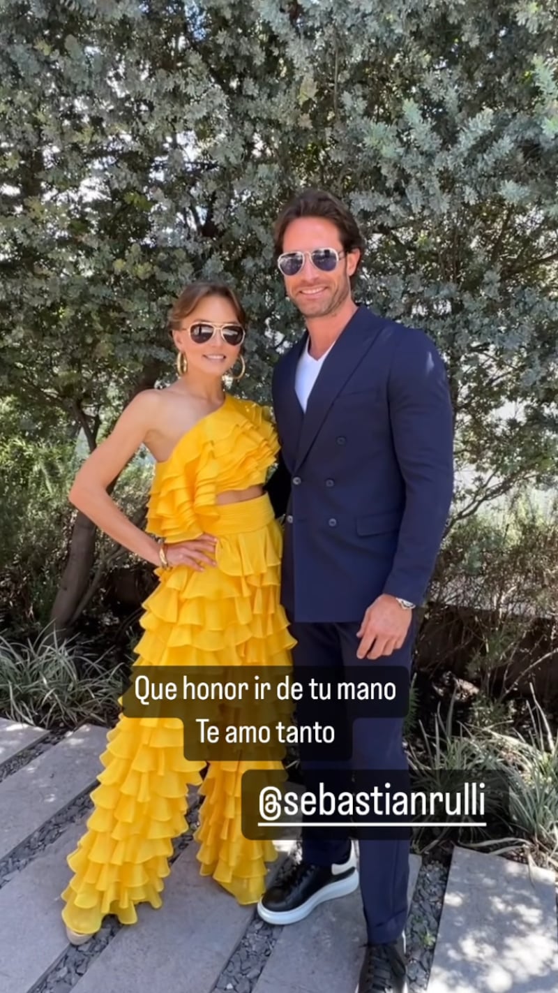 Angelique Boyer  y Sebastián Rulli