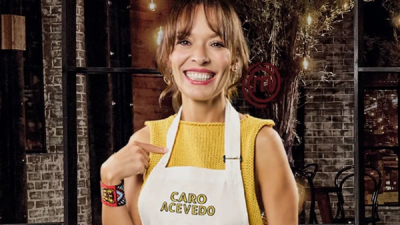 Carolina Acevedo en MasterChef Celebrity