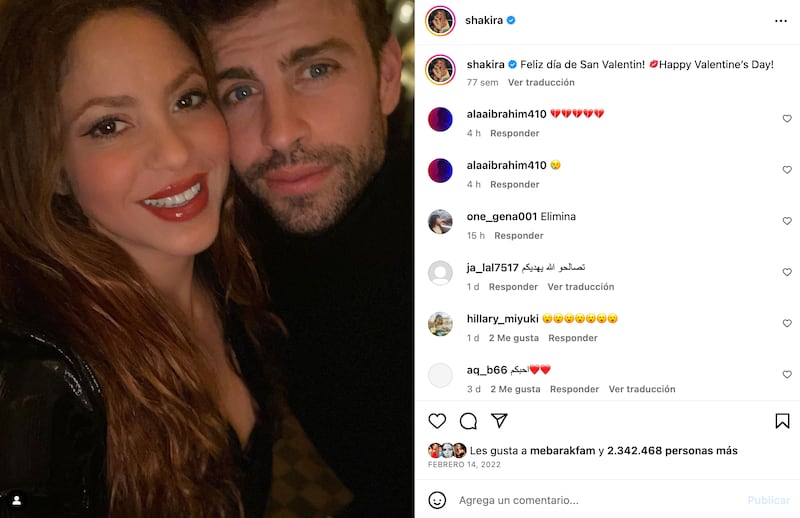 Shakira y Piqué