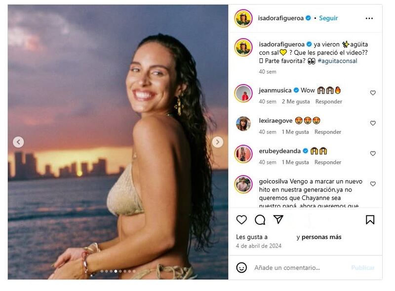 Isadora Figueroa es la única hija de Chayanne y Marilisa Maronese