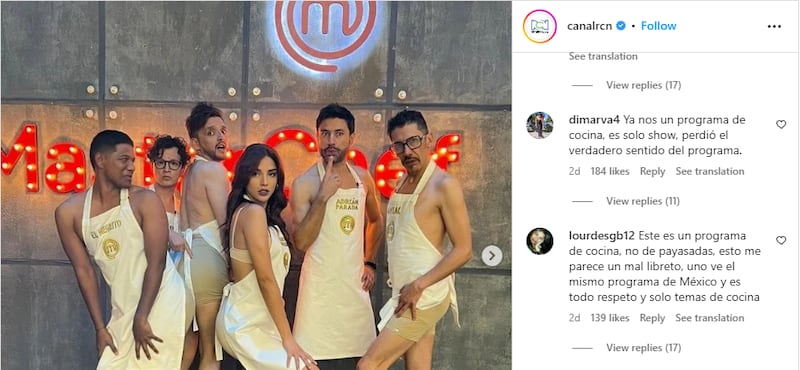 “¿Sudado a lo Paola Jara?” Así ‘de bajo’ cayeron los participantes de ‘MasterChef Celebrity’