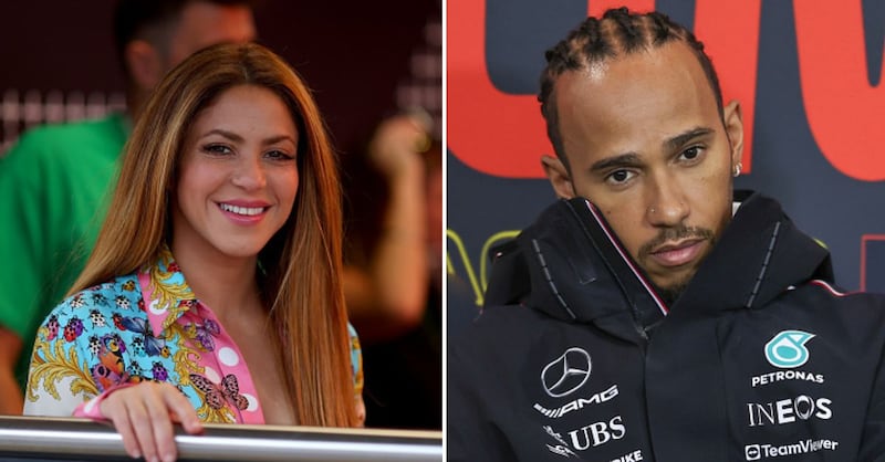 ¿Amores prohibidos? Shakira y Lewis Hamilton se citan “en secreto”