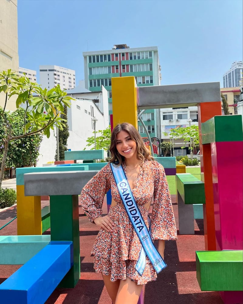 Ariana Miranda, candidata a Reina de Guayaquil 2024