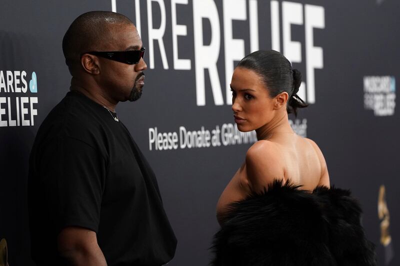 Kany West y Bianca Censori