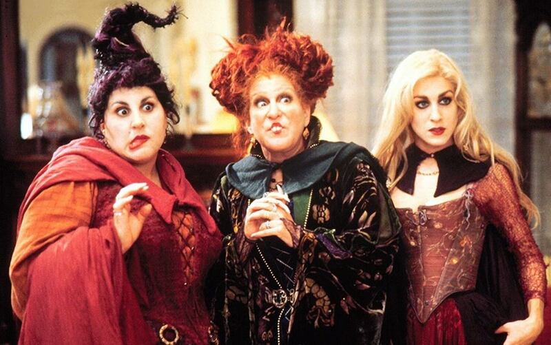 Las hermanas Sanderson en 'Hocus Pocus'