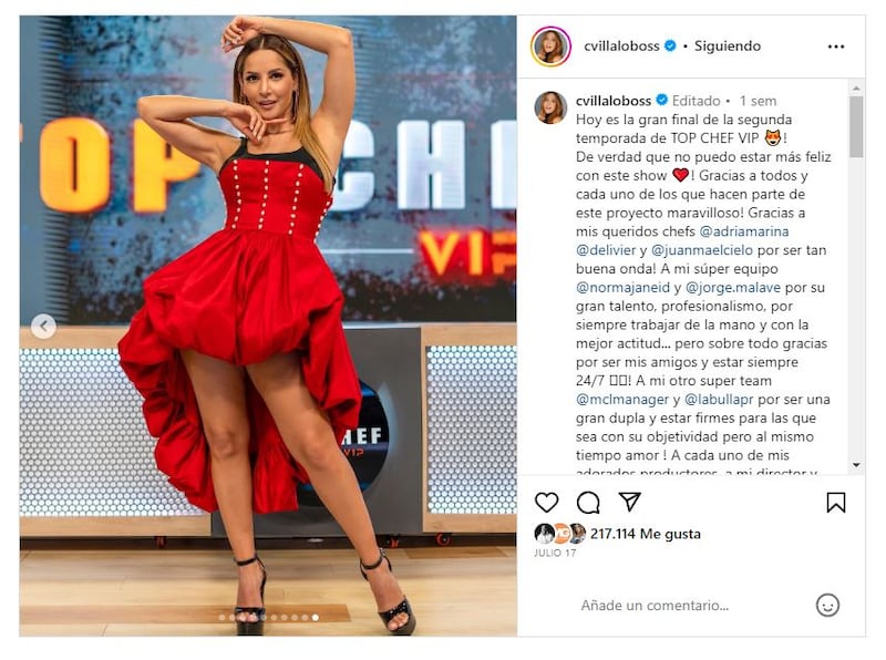 Los seguidores de Carmen Villalobos creen que estaría embarazada por varias razones