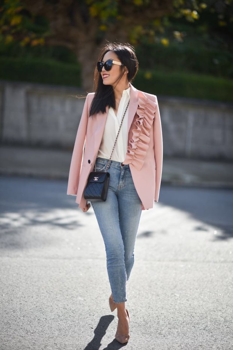 Los skinny jeans vuelven a ser tendencia y se usarán con blazer