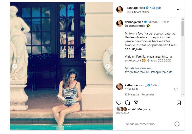 Danna García es la reina del estilo playero elegante