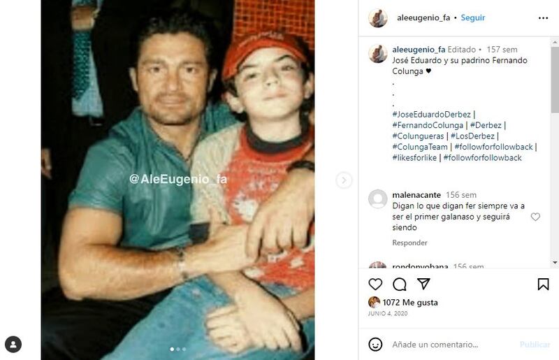 Fernando Colunga y José Eduardo Derbez son padrino y ahijado