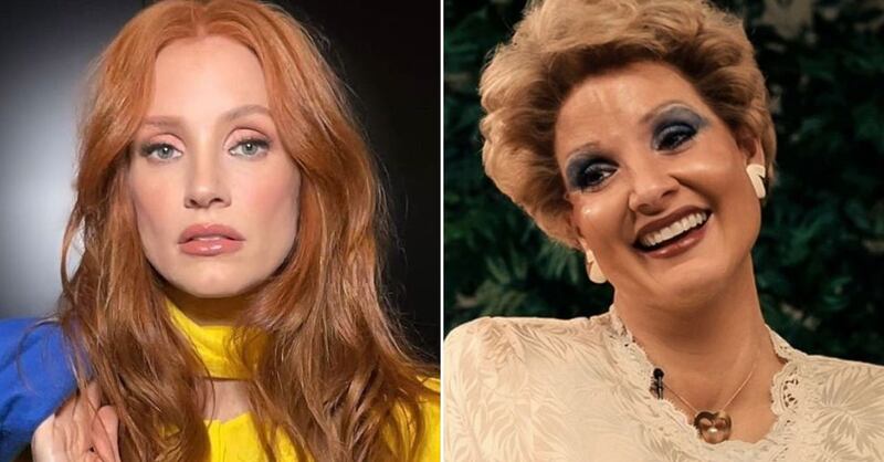 Jessica Chastain se ganó su primer Oscar protagonizando 'Los ojos de Tammy Faye'