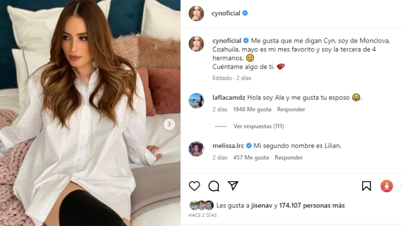 La esposa de Carlos Rivera afirmó que está lista para que su pancita crezca más.