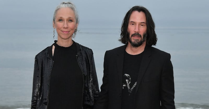 Keanu Reeves y su prometida, Alexandra Grant