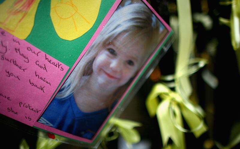 Madeleine McCann desapareció en 2007.