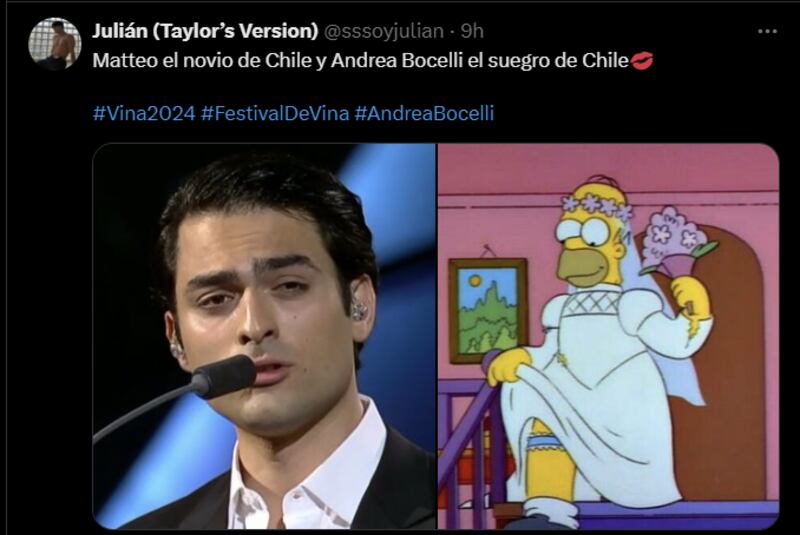 Reacción hijo de Andrea Bocelli, Matteo | X