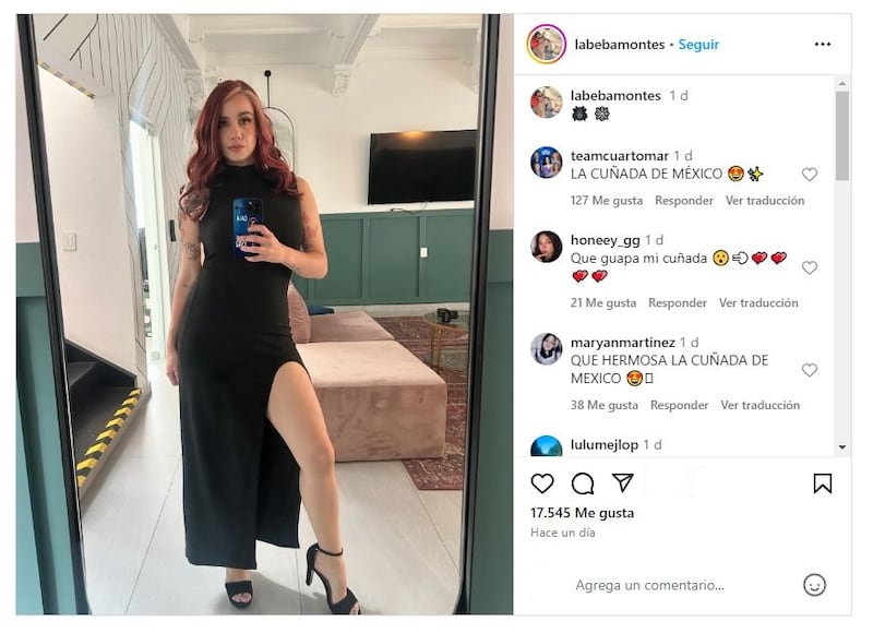 Beba Montes tiene más de 90 mil seguidores en Instagram