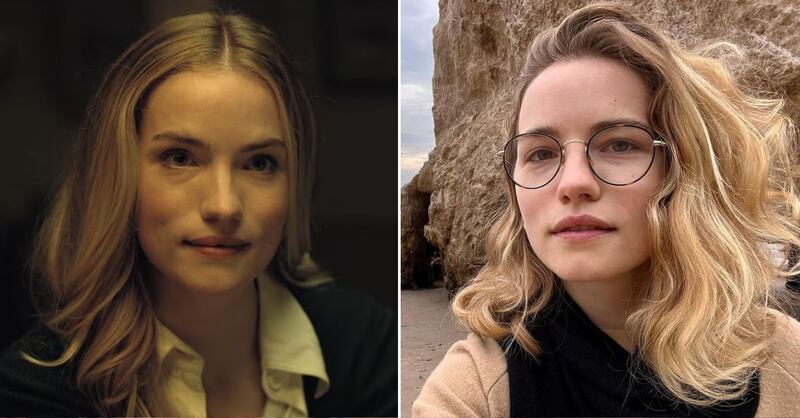 Willa Fitzgerald en 'La caída de la casa Usher' y en su vida real