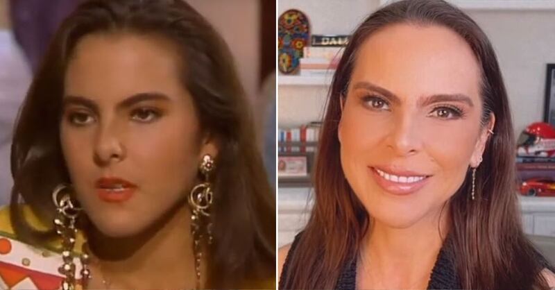 Kate del Castillo en 'Muchachitas' y en la actualidad'