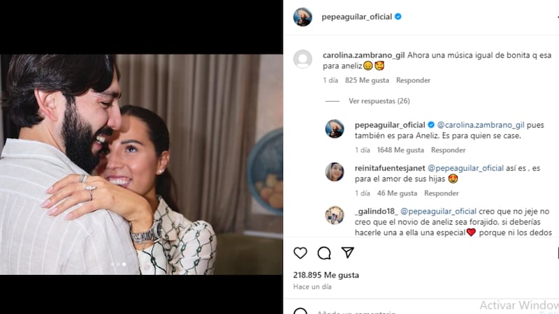 Aneliz Aguilar, hija mayor de Pepe Aguilar, se comprometió con su novio, pero para ellos no habrá canción especial como la hubo para su hermana Ángela y Christian Nodal, hace menos de un mes.