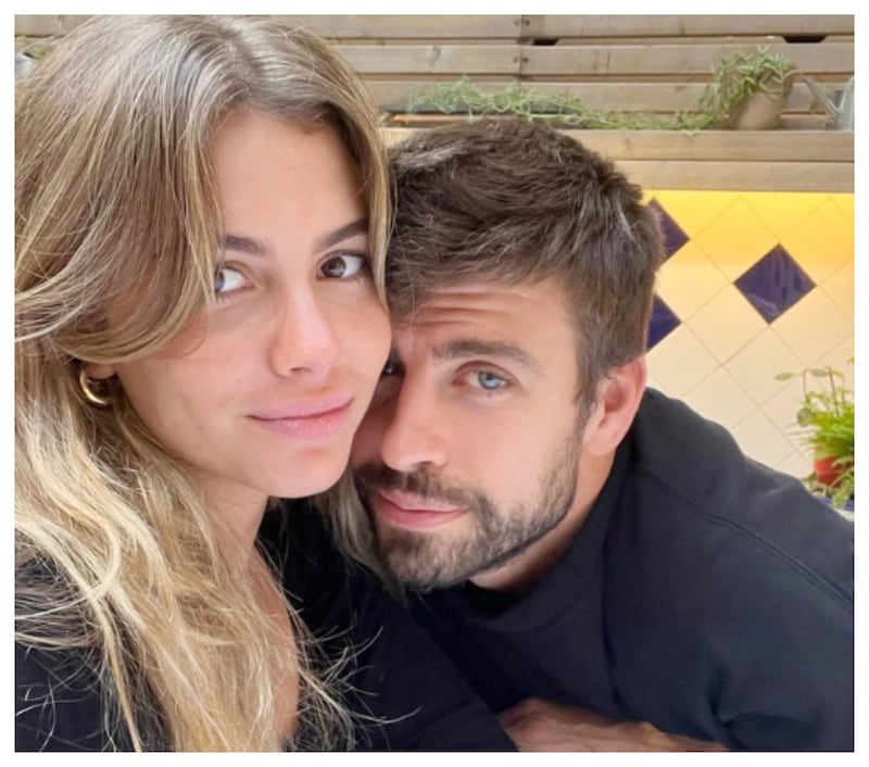 Gerard Piqué y Clara Chía