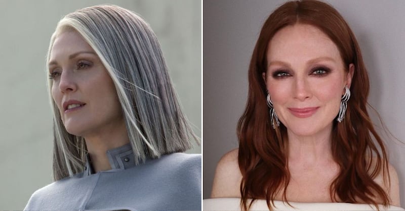 Julianne Moore en 'Los juegos del hambre: sinsajo - parte 2' y en la actualidad