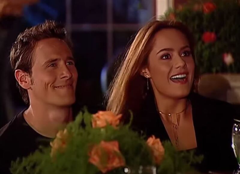 Antonio y Ruth en "Pasión de gavilanes"