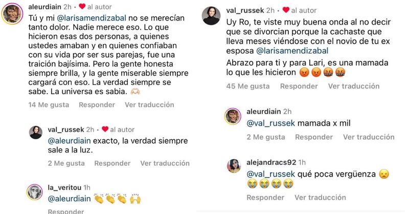 Alejandra Urdiain y Valeria Russek amigas de Rodrigo Cachero