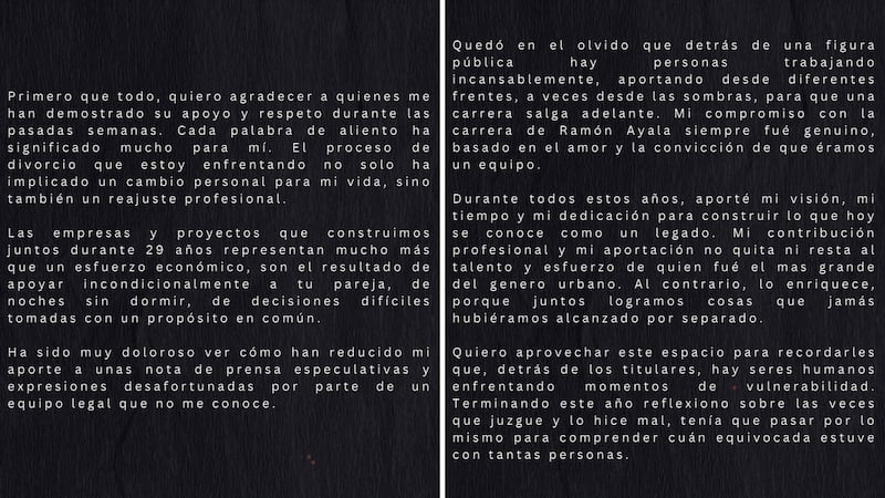 Mireddys González, expareja de Daddy Yankee, afirmó que ella también construyó el legado por el que es conocido el exreguetonero, que ahora es pastor evangélico.