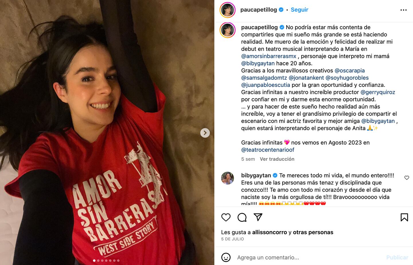 Ana Paula Capetillo debuta en Amor sin Barreras junto a Biby Gaytán ...