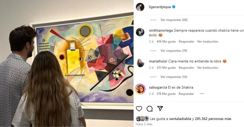 “Siempre sale cuando Shakira tiene éxito”: Piqué y Clara Chía reaparecen en Abu Dhabi y a él lo tunden por este motivo