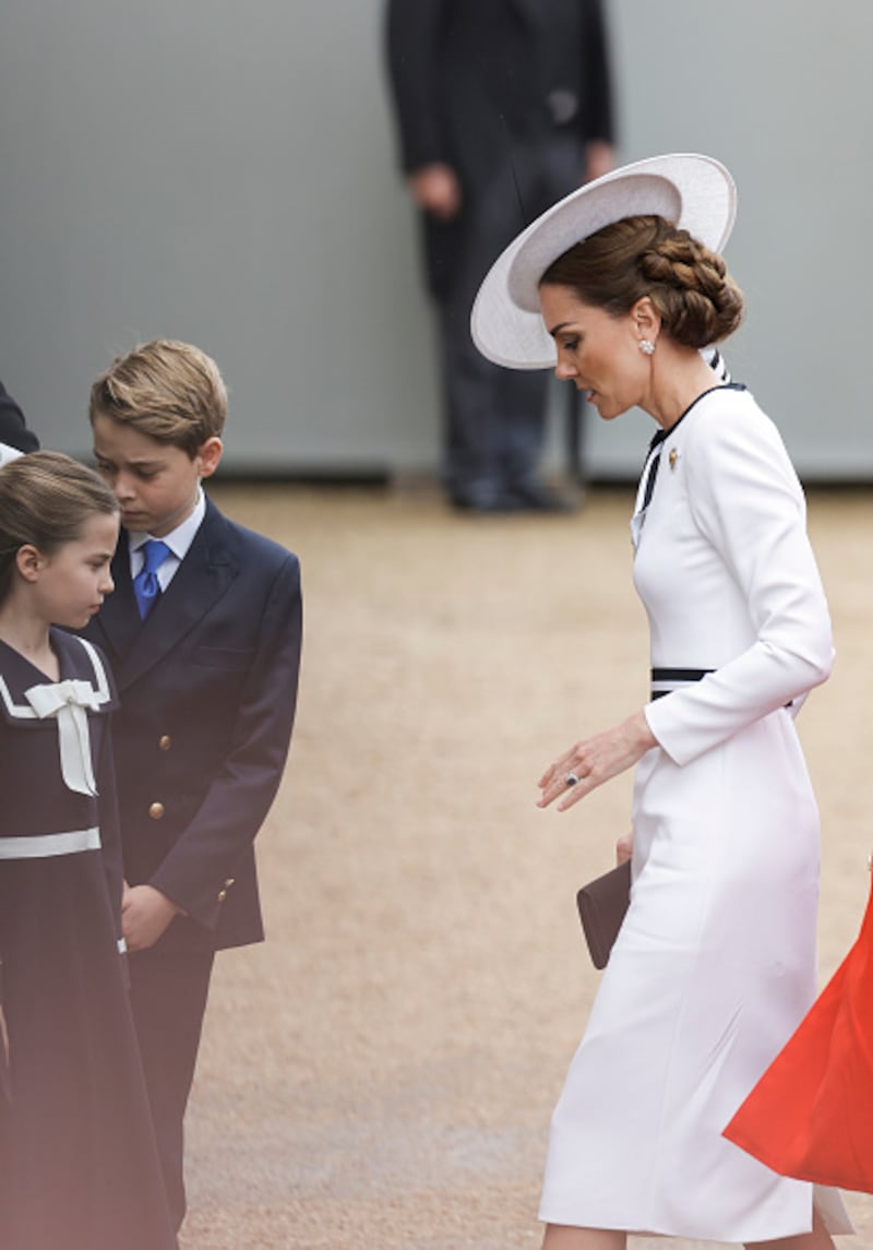 La princesa Charlotte se preocupó de apoyar a su madre
