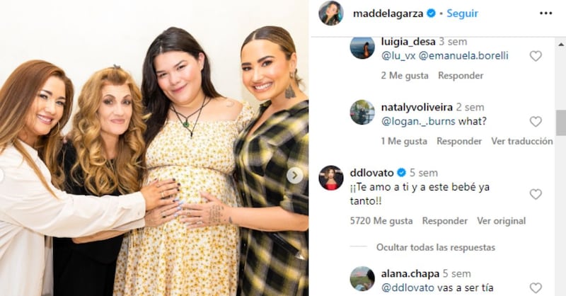 ‘Juanita’, la actriz que interpretó a la hija de Gaby Solís y hermana de Demi Lovato, está embarazada con su pancita