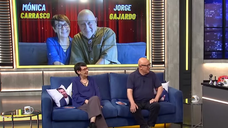 Mónica Carrasco y Jorge Gajardo | Captura: Todo va a estar bien de Vía X