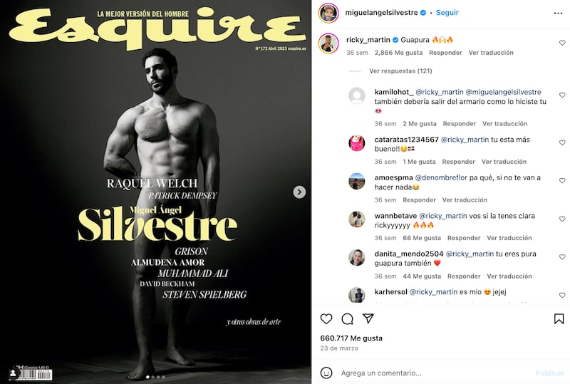 Miguel Angel Silvestre en portada de 'ESQUIRE'