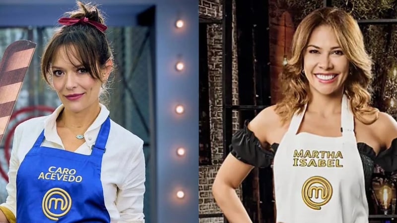 Carolina Acevedo y Martha Bolaños, las 'tóxicas' de MasterChef Celebrity Colombia 2023