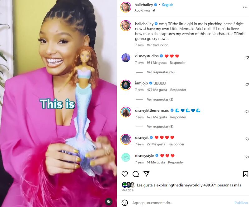 Halle Bailey actriz