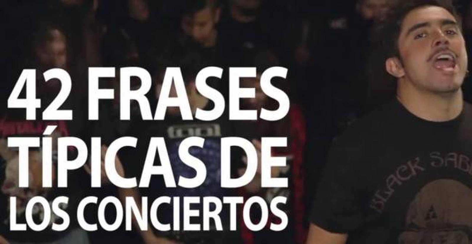 Descubre Las 42 Frases Típicas De Los Conciertos Saborizante